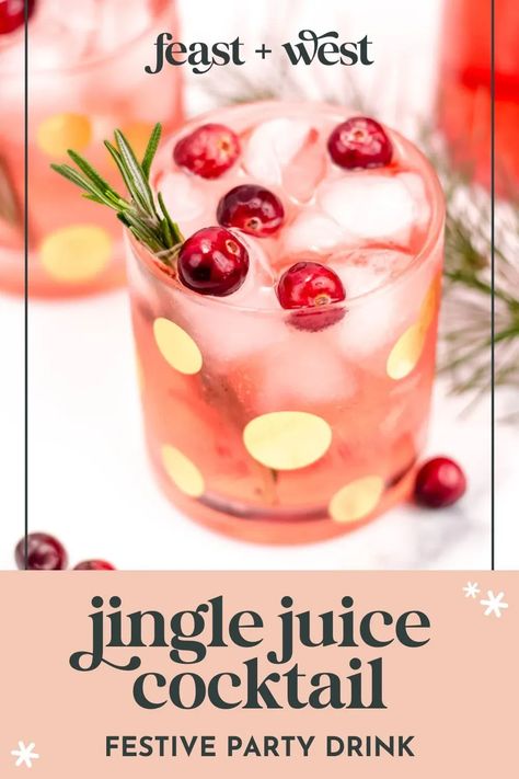 Indulge in festive cheer with Jingle Juice, a delightful blend of pink moscato, cranberry, vodka and citrus fizz. Cheers to joyous sips! Jingle Juice Recipe, Moscato Drinks, Christmas Vodka, Frozen Drinks Alcohol, Jingle Juice, Lemon Drop Cookies, Pink Moscato, Fruity Wine, White Cranberry Juice