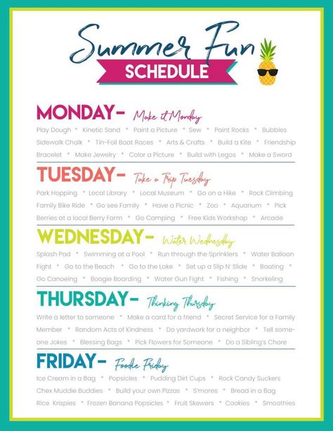 How to Create a Summer Schedule for Kids - Practical Perfection Summer Schedule For Kids, Kids Summer Schedule, Schedule Ideas, Summer Routine, Toddler Schedule, Summer Schedule, Good Summer, Summer Fun For Kids, Kids Schedule