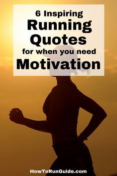 6 Inspiring Running Quotes for When You Need Running Motivation. Having a bad day? Need a burst of motivation? Read these tips on how to get your running motivation back. #running #runningtips Running Encouragement, Encouragement Stickers, Running Stickers, Motivational Quotes Videos, Running Journal, Motivation Stickers, Inspirational Running Quotes, 10k Training, Training For Runners