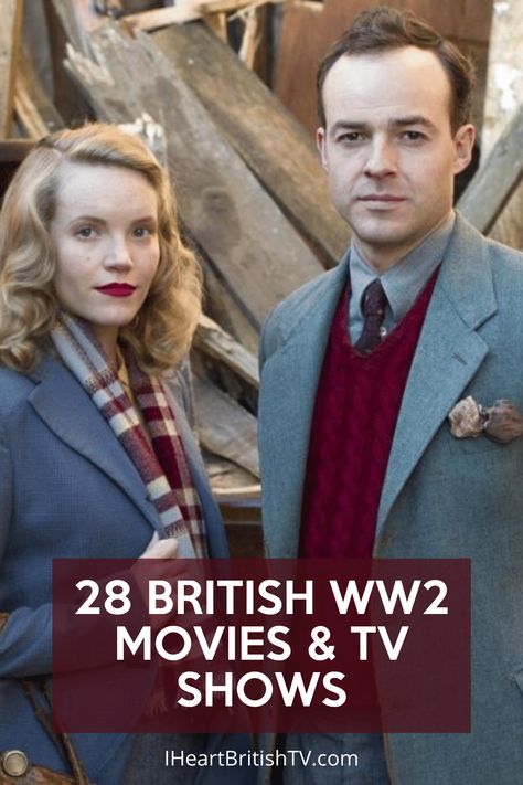 28 British Movies & TV Shows About WW2 Wwii Movies, British Tv Mysteries, British Period Dramas, Period Drama Movies, The Guernsey Literary, Movies For Free, British Movies, British Tv Series, Land Girls