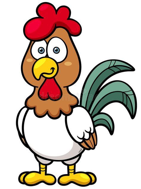 Cartoon Rooster, Chicken Vector, Helmet Bike, Chicken Drawing, Animation Disney, Cartoon Chicken, Ipad Laptop, Chicken Painting, Animals Farm