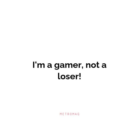 Instagram captions and quotes for gamers who want to showcase their passion. Find the perfect words to make your gaming posts stand out. See all quotes and captions on https://metromag.com/gaming-captions/ Gaming Captions, Gamer Quotes, Cute Captions, Good Insta Captions, Insta Captions, Game Quotes, Quotes For Instagram, Perfect Word, All Quotes