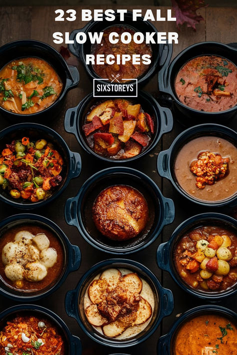 23 Best Fall Slow Cooker Recipes Well Plated By Erin Slow Cooker, 150 Best Fall Crockpot Recipes, Slow Cooker Entertaining Recipes, Dinner Party Slow Cooker Recipes, Slow Cooker Fall Dinner, Autumn Crock Pot Recipes, Cozy Slow Cooker Recipes, Fall Dishes Crockpot, Cozy Fall Crockpot Recipes