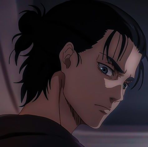 Erin Jaeger Hairstyle, Eren Jaeger Hairstyle, Eren Hairstyle, Eren Hair, Eren Yeager Hairstyle, Handsome Anime Characters, Aot Icons, Hottest Anime, Mad Face