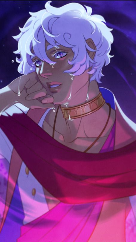 asra | Tumblr The Arcana, White Hair, Tumblr, Purple, Red, Hair, Anime, Blue, White