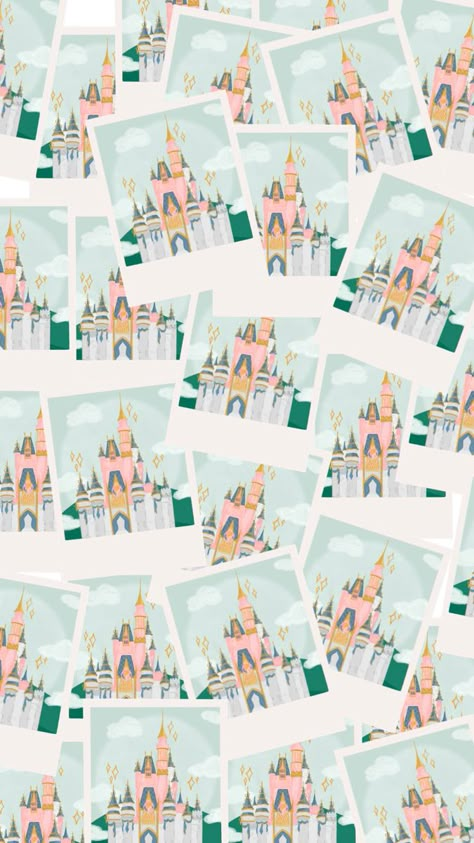 Simple Disney Background, Disney World Backgrounds, Disney Summer Background, Pastel Disney Wallpaper, Disney World Wallpaper Iphone, Disney World Background, Disney Pattern Wallpaper, Disney World Aesthetic Wallpaper, Disneyland Wallpaper Aesthetic