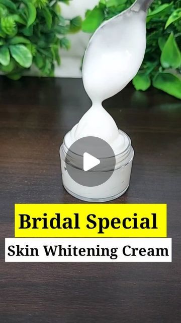 Shalini ♥️ Skin & Hair care 💁‍♀️ on Instagram: "👉🌟 Bridal Special 🌟Homemade Rice Milk Skin Brightening Cream 🌟🌟
.
.
Ingridents ✅ 
Rice Almonds
Rose water
Aloeveragel 
Glycerin 
Coconut oil/ Almind oil/ vitin e

Store for 1 month then make new batch...

Follow for more beauty_secrets_with_shalini ❤
.
.
#cream #creamforglowingskin #glow #skinglow #glowingskin #skinlove #skincareroutine #reels #reelsinstagram #reelitfeelit #reelkarofeelkaro #trending  #viral #explore #explorepage #fyp" Homemade Rice Face Cream, Rice Cream For Face, Glowing Skin Cream, Bridal Facial, Aloe Vera Cream, Homemade Face Cream, Natural Skin Care Remedies, Skin Care Benefits, Diamond Mangalsutra