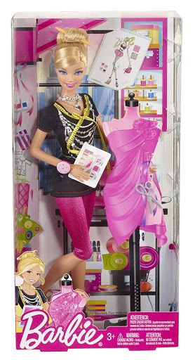 Barbie I Can Be, Barbie Playsets, Barbie Box, Barbie Doll Set, Barbie Fashionista Dolls, A Fashion Designer, Doll Clothes Barbie, Barbie Toys, Barbie Diy