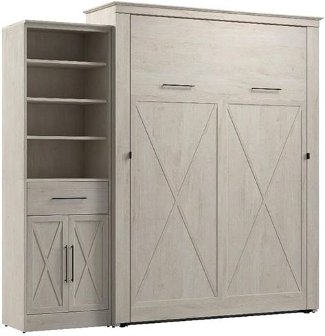 1 Bed And Closet, Bed With Closet, Full Murphy Bed, Luxury Patio Furniture, Horizontal Murphy Bed, Pantry Furniture, Closet Organizer With Drawers, Murphy Wall Beds, Queen Murphy Bed