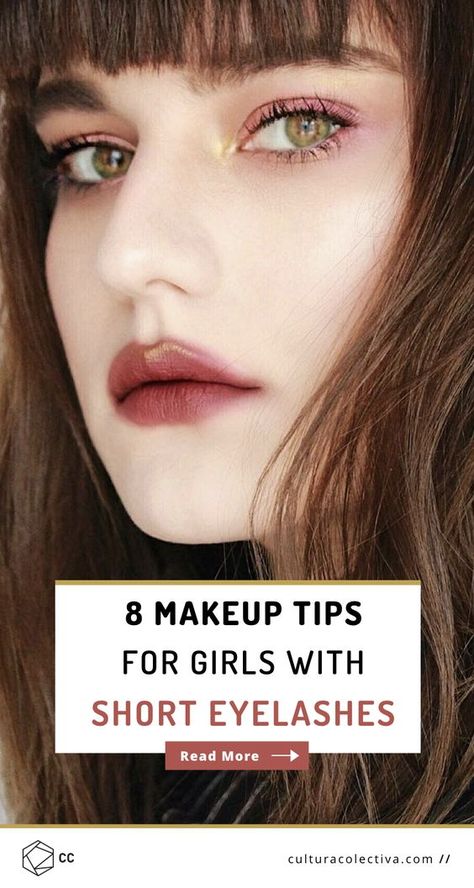 The Best Makeup Inspo For Girls With Short Eyelashes. Makeup tips that will highlight your eyelashes and make them appear longer, with no falsies! Short Eyelashes, Eyelashes Makeup, The Best Makeup, Makeup Eyelashes, Beauty Guru, Best Makeup, Makeup Inspo, Best Makeup Products, Makeup Hair