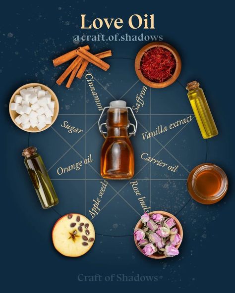 Craft Of Shadows (@craft.of.shadows) • Instagram photos and videos Saffron Uses, Saffron Oil, Magick Oil, Potions Recipes, Conjure Oil, Anointing Oil, Green Witchcraft, Ritual Oil, Love Oil