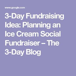 3-Day Fundraising Idea: Planning an Ice Cream Social Fundraiser – The 3-Day Blog Event Planning Portfolio, Ice Cream Month, Event Planning Organization, Event Planning Website, Event Planning Business Cards, Ice Cream Shops, Event Planning Checklist, Business Checklist, Fundraising Event