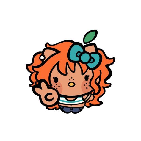 One Piece Hello Kitty, Female Anime Characters, Images Hello Kitty, One Piece Cartoon, Hello Kit, One Piece Nami, Nami One Piece, Hello Kitty Art, One Peice Anime