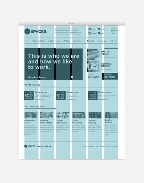 simple and effective grid layout White Paper Layout, Grid System Design, Grid Design Layout, Web Grid, Website Magazine, Web Design Ux Ui, Wireframe Design, Modern Website Design, Brand Website