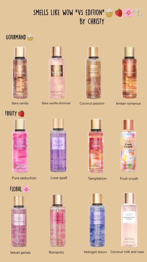 #Vsbodymists #bodyscents #bodymists #Victoriassecret Shiny Hair Mask Diy, Victorias Secret Perfumes, Victoria Secret Spray, Victoria Secret Body Spray, Victoria Secret Body Mist, Fragrances Perfume Woman, Makeup Help, Fragrance Samples, Perfect Skin Care Routine