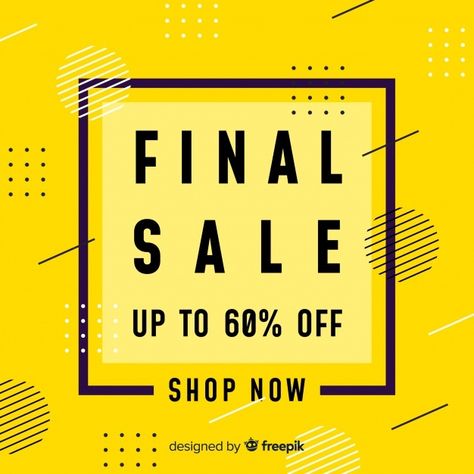 Abstract colorful final sale design Free... | Free Vector #Freepik #freevector #banner #business #sale #abstract Banner Design Layout, Best Banner, Banner Design Inspiration, Graphic Design Brochure, Promotional Banners, Graphic Design Fonts, Social Media Design Inspiration, Web Banner, Colorful Design