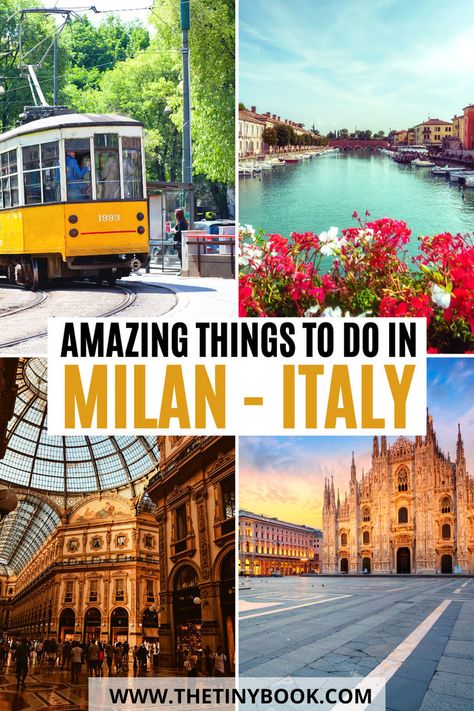 In this guide, I’ve gathered the best things to do in Milan, including a few unusual gems and lesser-known spots to visit. Let me show you the best of Milan to make the most of your trip to Northern Italy. Things To Do In Milan, To Do In Milan, Vacation In Italy, Things To Do In Italy, Visit Italy, Italy Vacation, Northern Italy, Milan Italy, Study Abroad