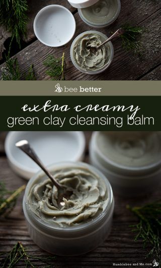 Oil Cleansing Balm, Diy Cleansing Balm Recipe, Cleansing Balm Recipe, Diy Cleansing Balm, Natural Hygiene, Diy Face Wash, French Green Clay, Mini Facial, Diy Body Care