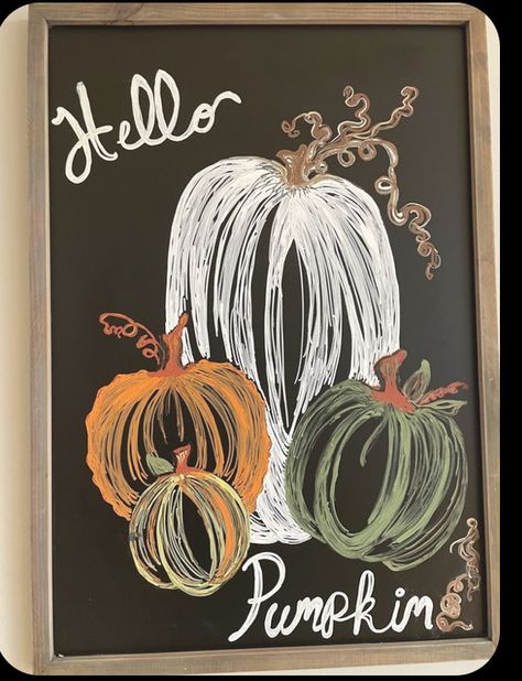 Purple Pantry, Thanksgiving Chalkboard Art, Pumpkin Chalkboard, Fall Chalkboard Art, Halloween Chalkboard Art, Thanksgiving Chalkboard, Chalk Markers Art, Chalkboard Art Diy, Chalkboard Drawing