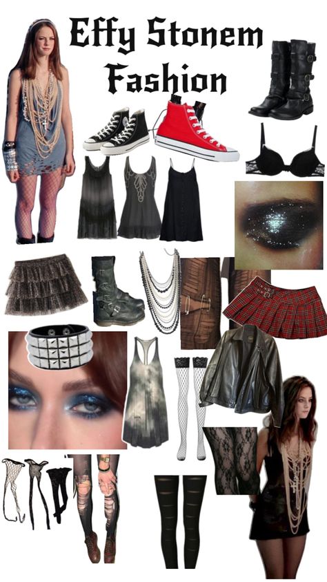 #effystonem #skinsuk Effy Stonem Style, 2000s Punk, Trashy Outfits, Effy Stonem, Rock Outfits, Funky Outfits, Outfit Inspo Fall, 2000s Fashion, Dream Clothes