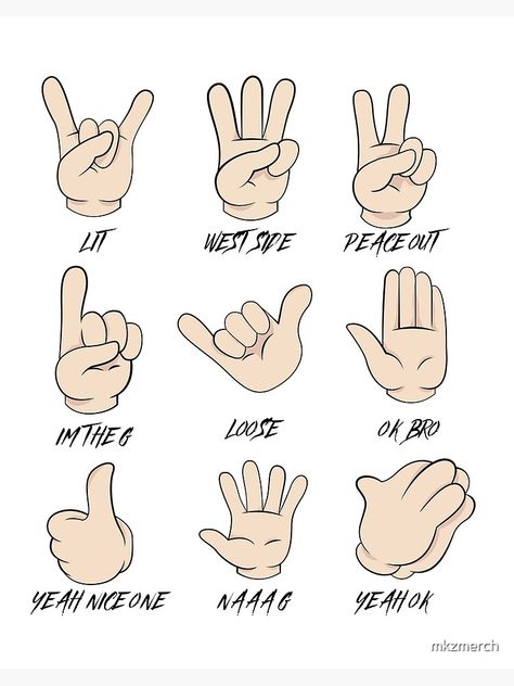 Gang Signal, Hand Signs, Hand Signals, Funny Signs, Art Board, Art Boards, Meant To Be, Signs, Funny