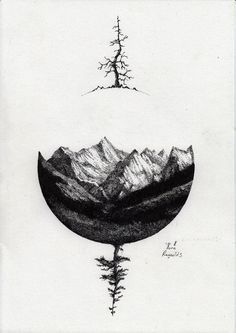 1000+ ideas about Mountain Tattoos on Pinterest | Negative Space ... Geometric Tattos, Kunst Tattoos, Marvel Tattoos, Geometric Tattoos, Cat Tattoos, Harry Potter Tattoos, Tattoos Geometric, Butterfly Tattoos, Mountain Tattoo