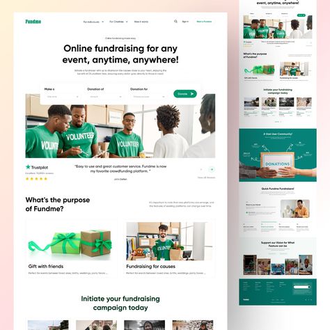 Hi Friends! ✌️ Today I've created an exploration of a Fundme - Crowdfunding Website Landing Page Design, I hope you'll scroll through the website for a preview Let's talk about your project. 📩 Work Inquiries: pulokdigital@gmail.com Email: pulokdigital@gmail.com I hope that this will help you. Like & Repost, If you find this helpful. Share your thoughts in the comments. Enable notification 🔔 Don't forget to follow @pulokpaul.ui X (Twitter) → https://x.com/digitalpulok Linkedin → https:... Website Landing Page Design, Website Landing Page, Community Volunteering, Repost If, Project Work, X Twitter, Ui Inspiration, User Interface Design, Let's Talk About