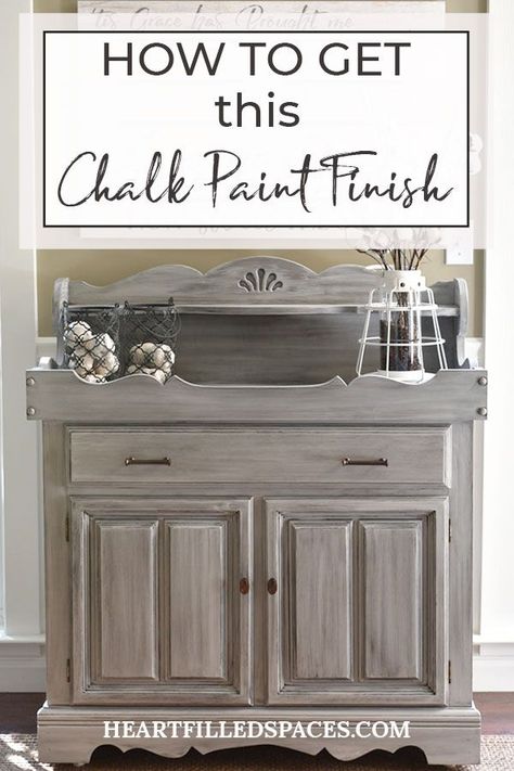 Rustoleum Chalked, Chalk Paint Furniture Diy, Dresser Painted, Dry Sink, Paint Kitchen, Wash Stand, Distressed Furniture, Furniture Renovation, Painting Furniture Diy