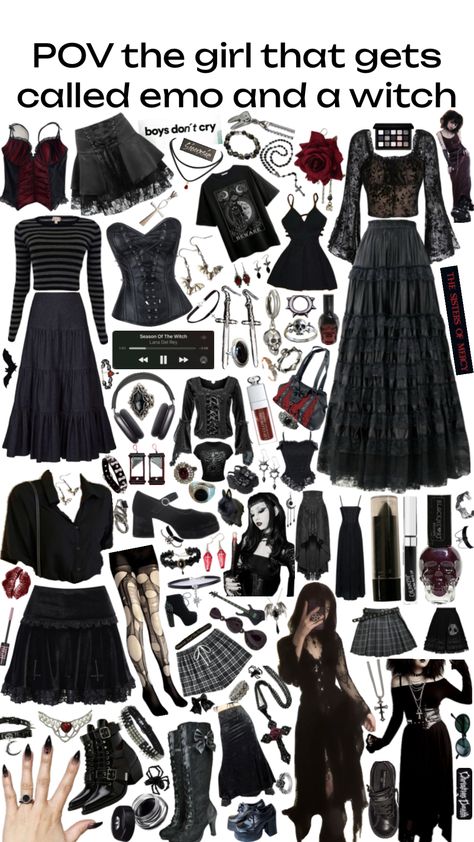 Winter Goth Outfits, Goth Outfit Ideas, Earthy Outfits, Crazy Outfits, Swaggy Outfits, Gothic Outfits, Goth Outfits, Alternative Outfits, Autumn Outfit