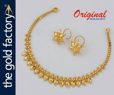 10gms Gold Necklace Designs, Gold Factory, Neck Pieces Jewelry, Pure Gold Jewellery, Fancy Jewelry Necklace, Bridal Jewelry Vintage, Gold Jewelry Simple Necklace, Beautiful Gold Necklaces, Gold Bridal Jewellery Sets