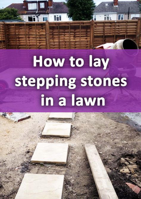 Stepping Stones On A Hill, Stepping Stones Fire Pit, Stepping Stone Pavers Walkways, How To Create A Walkway Stepping Stones, Concrete Block Walkway, Lawn Stepping Stones, Limestone Stepping Stones, Stepping Stone Walkway Ideas, Patio To Lawn Transition