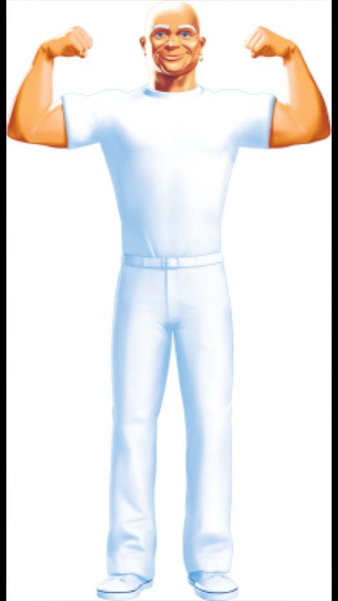 Mr. Clean is cleanly, bald man. He wears white symbolizing purity and cleanliness. He is bald which represents the smooth, shiny surfaces that the product is meant to create. Cartoon Halloween Costumes, Vellus Hair, Classy Halloween Costumes, Mr Clean, Clean Car, Bald Man, Bald Men, Hormonal Changes, Body Picture