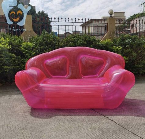 Blow Up Furniture, Types Of Chairs, Inflatable Couch, Feeding Bra, Inflatable Furniture, Pink Couch, Foldable Furniture, Inflatable Chair, Inflatable Sofa