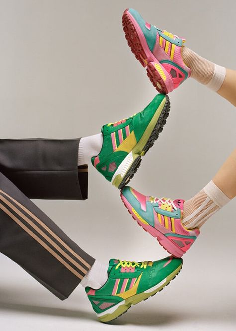 The latest chapter of the adidas x Gucci narrative zooms in on the storied origins of both brands. - Gucci Stories Gucci Spring 2023, Sneaker Collaboration, Adidas X Gucci, Adidas Gucci, Best Movie Lines, Urban Shoes, Swim Season, Gucci Pink, Shoes Ads