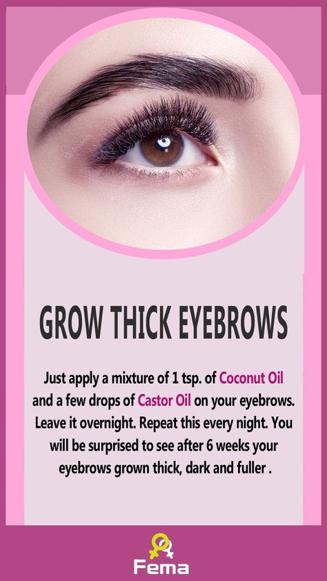 Eyebrow Growth Oil, Eyebrow Hair Growth, Thicker Eyebrows Naturally, Long Eyebrows, Grow Eyebrows Thicker, Dark Eyebrows, How To Grow Eyelashes, Natural Skin Care Remedies, How To Grow Eyebrows