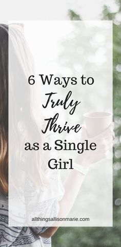 How to truly thrive as a single girl! #single #singlegirl #Christiansingle Quotes Single, How To Be Single, Preparing For Marriage, Christian Dating, Godly Relationship, Christian Girl, Single And Happy, Single Quotes, Flirting Moves