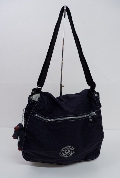 Kipling Bags Handbags, Cute Cut Shirts, Gothic Backpacks, Kipling Crossbody Bag, Horrid Henry, Crossbody Bag Outfit, General Aesthetic, Small Black Purse, Navy Handbag