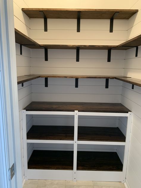 Pantry Renovation, Pantry Closet Design, Pantry Room, Desain Pantry, Pantry Remodel, Pantry Makeover, Pantry Shelving, Small Pantry, Diy Pantry