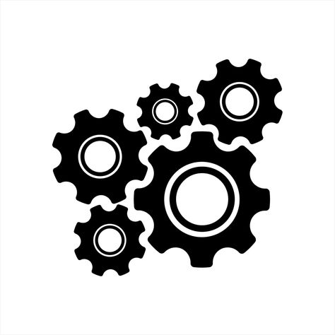 Download the simple 5 gear icon for business mechanism and settings vector illustration 5475668 royalty-free Vector from Vecteezy for your project and explore over a million other vectors, icons and clipart graphics! Gears Drawing, Gears Illustration, Engine Illustration, Gear Illustration, Geometrical Prints, Gear Pattern, Engine Logo, Setting Icon, Gear Drawing