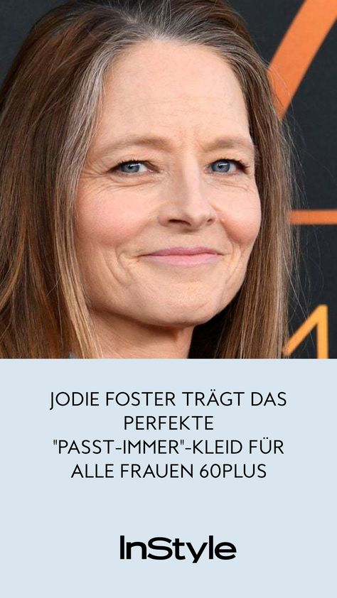 Schauspielerin Jodie Foster zeigt uns den schönsten Kleidertrend für ü60 Frauen für den Sommer 2024 und du bekommst ihn auch günstig bei H&MFashion, Mode, Outfit, Styling Mode Over 50, Mode Ab 50, Outfit Styling, Jodie Foster, Pins, Quick Saves