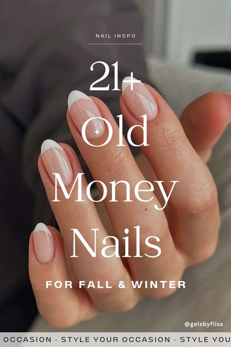 Searching for elegant old money nail ideas for fall and winter 2024? Quiet luxury nails are a top nail trend in 2024, and we’re sharing chic, simple nail styles to achieve that old money aesthetic. From short, French tip, red, almond, or oval nails, we have the perfect demure nail ideas to elevate your look. fall nails 2024, winter nails Short Nails 2024 Fall, Fall Nude Nails 2024, Trending Acrylic Nails 2024, Fall Nail Ideas For Short Nails, Fall Short Nails 2024, Elegant Nails For Wedding Guest, Winter Nail Trends 2024, Popular Nail Shapes 2024, Fall Trending Nails