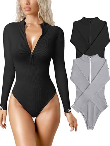 Manche, Zip Up Bodysuit, Fall Bodysuit, Body Manga Longa, Stand Neck, Comfy Sweatpants, Body Suit, Long Sleeve Bodysuit