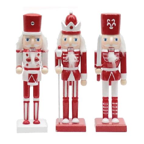 White Nutcracker, Nutcracker Characters, Nutcracker Christmas Decorations, Christmas Nutcrackers, Santa's Workshop, Christmas Blessings, Holiday Display, White Christmas Decor, Razzle Dazzle