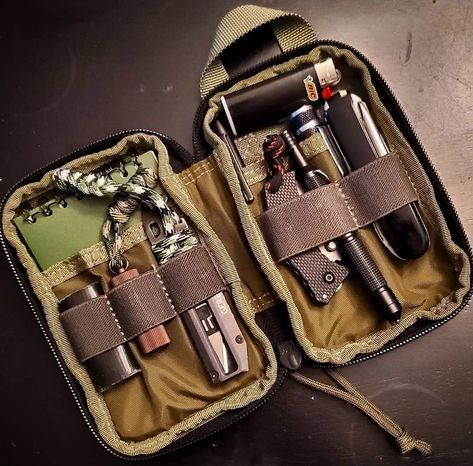 EDC Addicted's Amazon Page Bushcraft Pack, Mochila Edc, Contents Ideas, Edc Pouch, Molle Backpack, Edc Carry, Army Gears, Diy Survival, Camping Hacks Diy