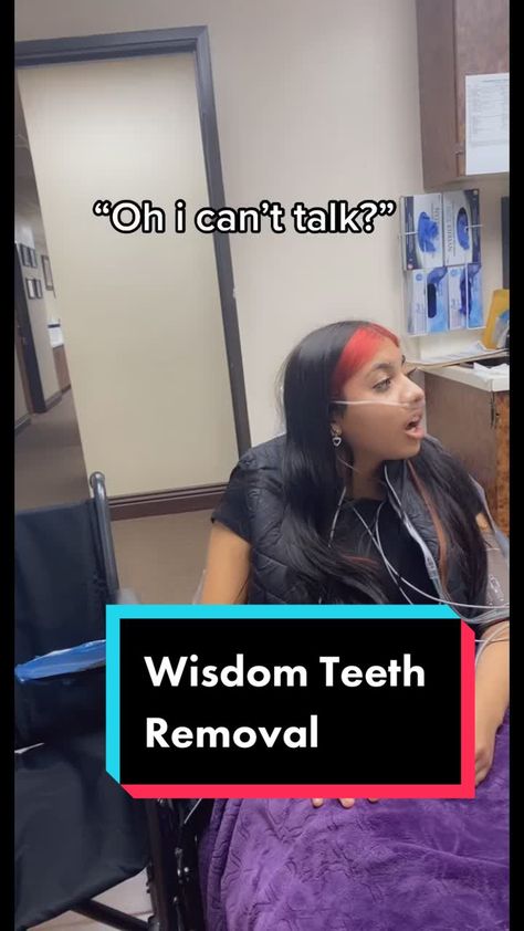 therealcrrytal - original sound | TikTok Wisdom Teeth Removal Funny Videos, Wisdom Teeth Funny, Sound Song, Wisdom Teeth Removal, Tooth Removal, Front Teeth, Wisdom Teeth, Short Videos, Funny Gif