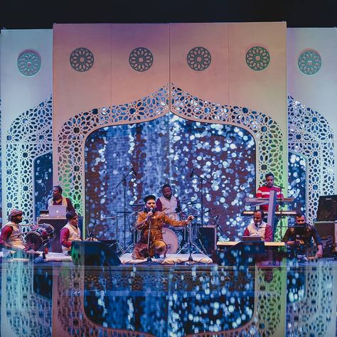 Ghazal Night Decoration, Sufi Stage Decor, Sufi Night Wedding Decor, Qawwali Night Decor, Sufi Theme Decor, Qawali Night Decor, Sufi Night Decor, Sufi Decor, Qawwali Night