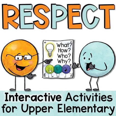 The Responsive Counselor | Teachers Pay Teachers Respect Lessons, Respect Activities, Character Education Lessons, Cooperative Learning Activities, Coping Skills Activities, Social Emotional Learning Lessons, Social Skills Lessons, Social Emotional Activities, Guidance Lessons