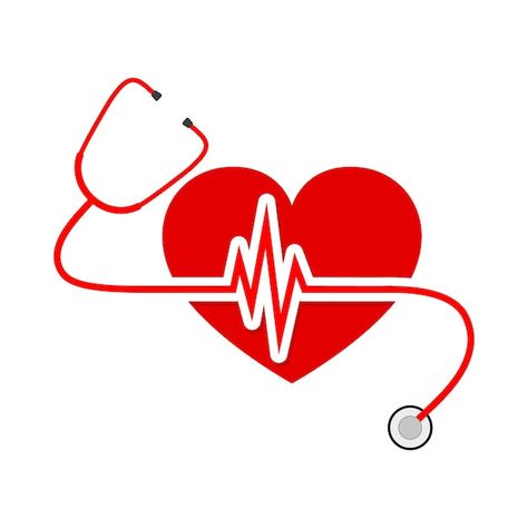 Vector red heart with stethoscope and he... | Premium Vector #Freepik #vector #stethoscope #cardiology #cardiac #cardiologist Heart With Stethoscope, Stethoscope Heart, Cardiology, In A Heartbeat, Red Heart, Premium Vector, Graphic Resources, Vector Illustration, Clip Art