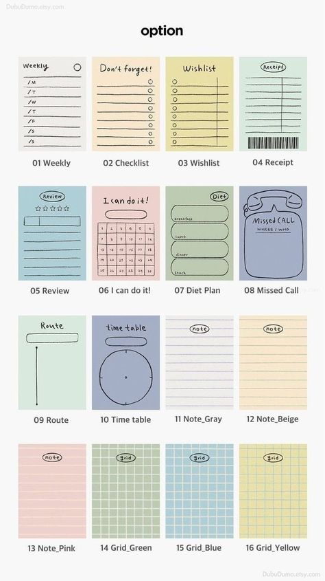 Aesthetic Tables Notes, How To Make Reviewer Notes, Weekly Vs Daily Planner, Drawing Pad Ideas, To Do List Ideas Organizations Aesthetic, Table Notes Ideas, Note Pads Aesthetic, Digital Memo Pad, Study Planning Ideas