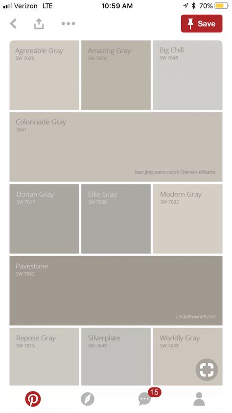 Boy Bedrooms, Gray Paint Colors Sherwin Williams, Indoor Paint Colors, Coordinating Paint Colors, Interior Paint Colors For Living Room, Best Gray Paint, Best Gray Paint Color, Painting 101, Colour Pallets